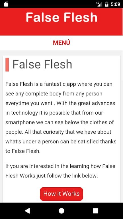 false flesh software download.
